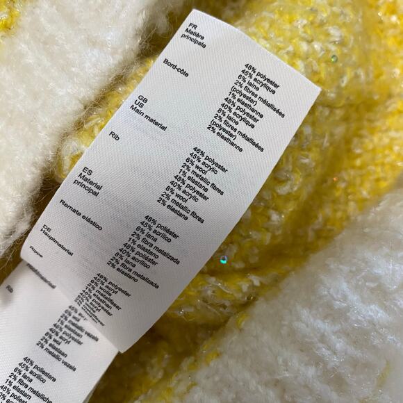 Maje Womens Fancy Boucle Knit Cardigan Sweater Size Small Business Career Preppy - Picture 8 of 10